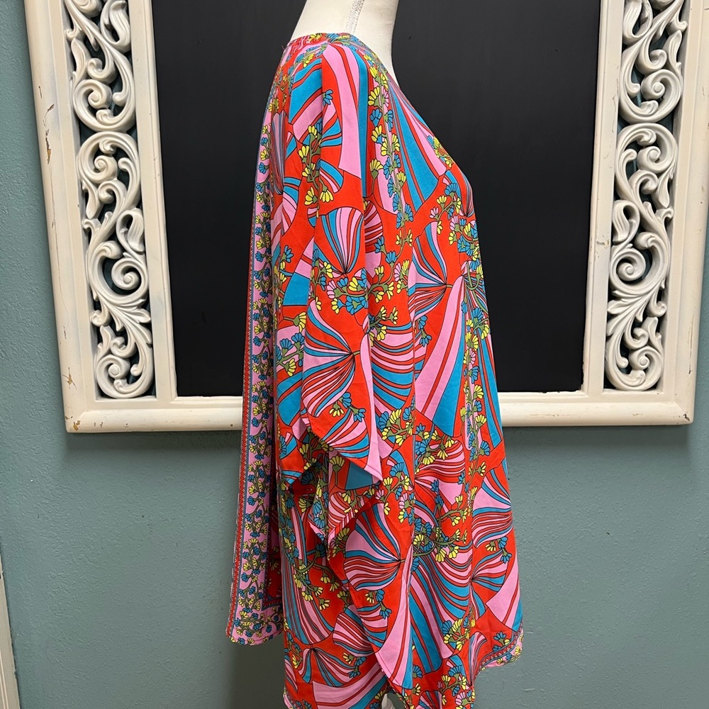 Show me your MUMU  boho Floral Tunic Top - Picture 4 of 6